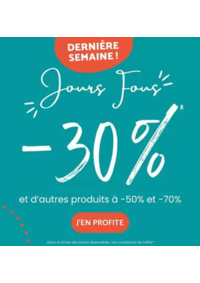 Prospectus TOTO RENNES 18 rue Nantaise : Dernière semaine des Jours Fous
