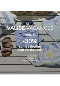Prospectus VERTBAUDET MERIGNAC : Valise vacances