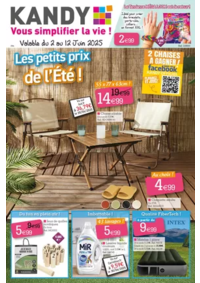 Prospectus KANDY ATTIN : Les petits prix de l'été !