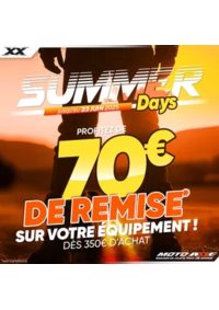 Prospectus Moto Axxe LONS LE SAUNIER : L’été s’annonce brûlant... et les remises aussi !