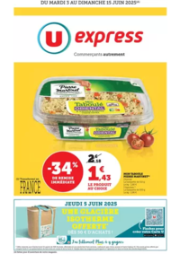 Prospectus U Express : Spécial Fête des Pères