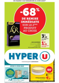 Prospectus Hyper U : Spécial Fête des Pères