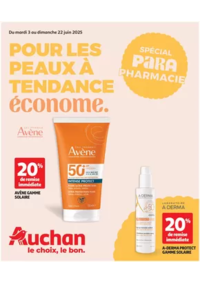 Prospectus Auchan ARRAS : Pour les peaux à tendance économe