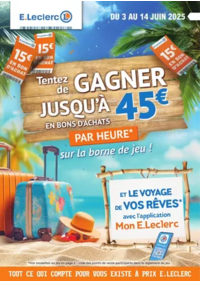 Prospectus E.Leclerc CHATTE : ANNIVERSAIRE