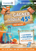 Prospectus E.Leclerc : ANNIVERSAIRE