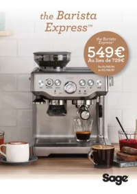 Prospectus BeDigital Royan : SAGE PROMO BARISTA EXPRESS