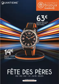 Prospectus Le Manège à Bijoux E.Leclerc CARPENTRAS : FETE DES PERES