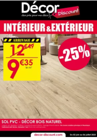 Prospectus Décor Discount Aubenas : INTÉRIEUR & EXTÉRIEUR