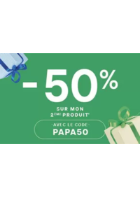 Prospectus Passion Beautés Paris : Fête des Pères : -50% sur votre deuxième produit !