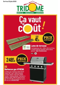 Prospectus Tridôme PINEUILH : Ça vaut le coût!