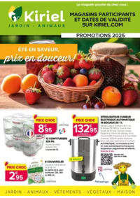 Prospectus Kiriel BAINS : Eté saveur, prix en douceur !