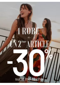 Prospectus Bréal Maubeuge : 1 robe + un 2ème article = -30%* sur le moins cher femme