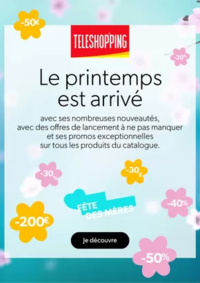 Prospectus Téléshopping Aubervilliers : FÊTE DES MÈRES