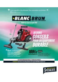 Prospectus Blanc Brun PLUVIGNER : Tabloid Juillet 2025