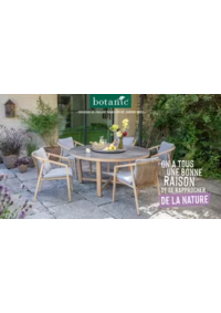 Prospectus botanic Mouans-Sartoux : DOSSIER DE PRESSE MOBILIER DE JARDIN 2025