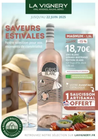 Prospectus LA VIGNERY Corbeil : Saveurs estivales