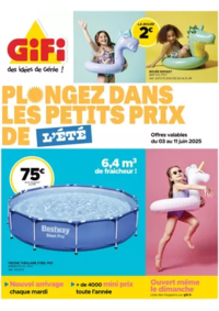 Prospectus Gifi DREUX : PLONGEZ DANS LES PETITS PRIX DE L’ÉTÉ