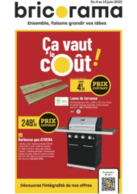 Prospectus Bricorama LALINDE : Ça vaut le coût!