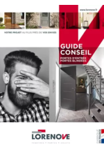 Prospectus Fenêtres Lorenove : GUIDE CONSEIL