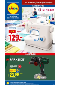 Prospectus Lidl DOUVAINE : Cuisine, salle de bain, matériels créatifs… Équipez-vous chez Lidl à petits prix !