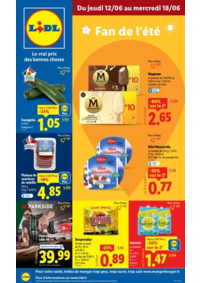 Prospectus Lidl ETABLES SUR MER : Chez Lidl, profitez de prix réduits sur les produits de votre quotidien !