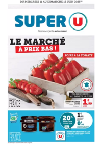Prospectus Super U CARENTOIR : LE MARCHÉ À PRIX BAS !