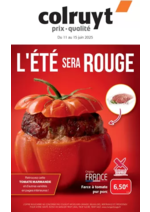 Prospectus Colruyt : L'été sera rouge