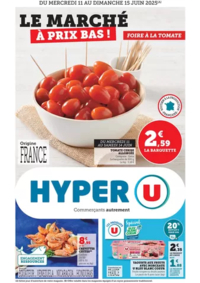Prospectus Hyper U COMBOURG : LE MARCHÉ À PRIX BAS !
