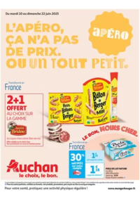 Prospectus Auchan ESCAUDOEUVRES : L'apéro, ça n'a pas de prix. Ou un tout petit.