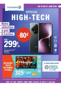 Prospectus E.Leclerc SAINT MAGNE DE CASTILLON : HIGH-TECH JUIN