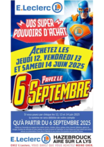 Prospectus E.Leclerc : Tract mag 09 au 15 juin