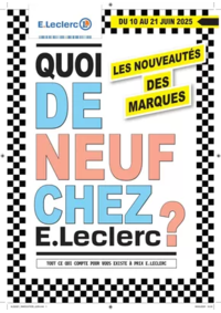 Prospectus E.Leclerc CHAMPAGNOLE : OP INNOVATIONS JUIN - 100% DIGITALE
