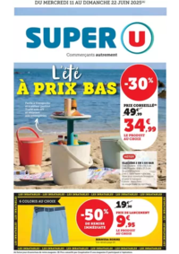 Prospectus Super U LONGUE : C'est l'été !