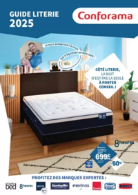 Guide Literie Conforama 2025 Prospectus Conforama : Guide Literie Conforama 2025