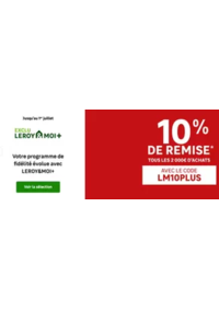 Prospectus Leroy Merlin Lesquin : 10% DE REMISE