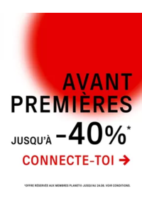 Prospectus Citadium MARSEILLE : Avant-Premières jusqu'à -40 %