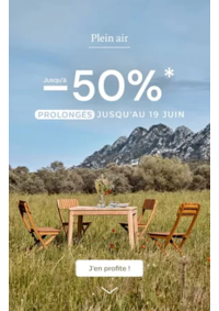Prospectus Alinéa TOULOUSE - BLAGNAC : Plein air -50%