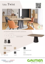 Promos et remises  : Tables Twist Fr