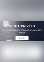 En ce moment, jusqu'à -50% avec le programme DC CREW - DC shoes