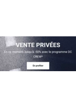 Prospectus DC shoes : En ce moment, jusqu'à -50% avec le programme DC CREW