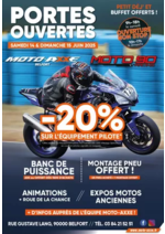 Prospectus Moto Axxe : Portes ouverts