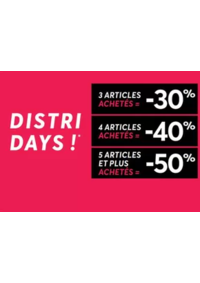 Prospectus distri-center Trie-Château : Distri Days