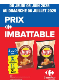 Prospectus Carrefour CHARENTON LE PONT : Carrefour PRIX IMBATTABLE DU 05 JUIN AU 06 JUILLET 2025