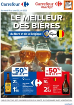 Prospectus Carrefour Market : LE MEILLEUR DES BIÈRES DU NORD ET DE LA BELGIQUE