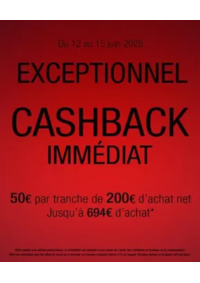 Prospectus MAUBOUSSIN SAINT ETIENNE : Offre CASHBACK