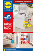 Prospectus Lidl : Mode, jeux et équipements pour le jardin et pour la cuisine… Équipez-vous chez Lidl !