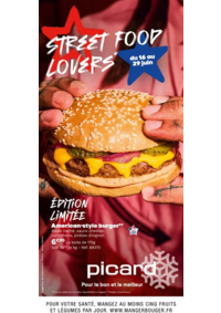 Prospectus Picard CUCQ : Street food lovers