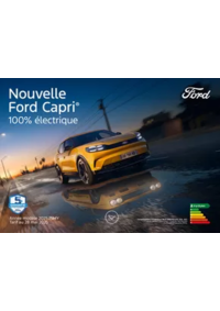 Prospectus Ford SAINT SULPICE SUR RISLE : Ford Nouveau Capri 100% Électrique