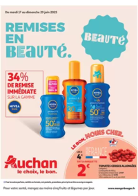 Prospectus Auchan SAINT-QUENTIN LE FAYET : Remises en beauté