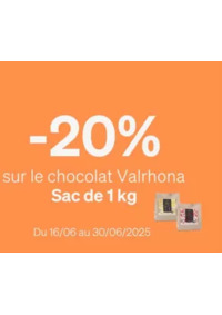 Prospectus Alice Délice Bercy Village : Promo Chocolat Valrhona 1kg